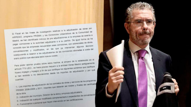 El juez de Púnica pide a la Comunidad de Madrid más contratos por los "indicios" de mordidas