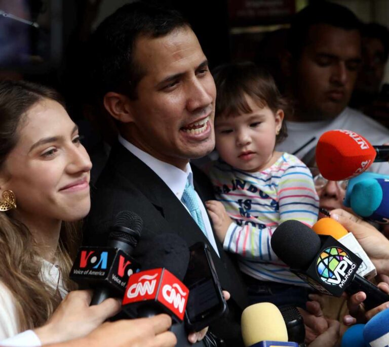 Guaidó: "Hago responsable a Maduro de la integridad de mi hija"