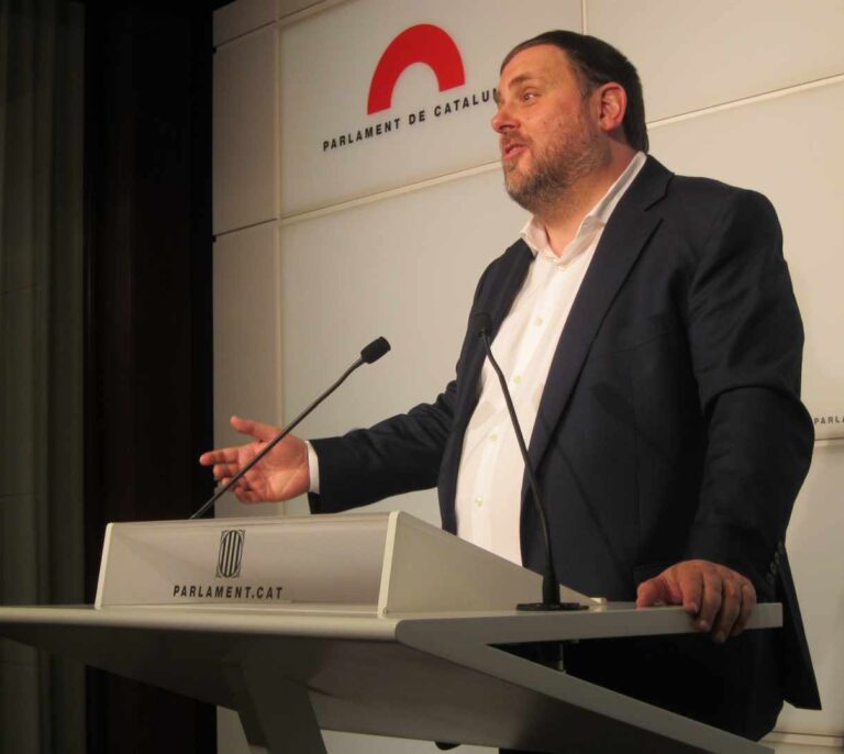Junqueras asegura que cualquier solución "es irrealizable sin un mínimo diálogo"