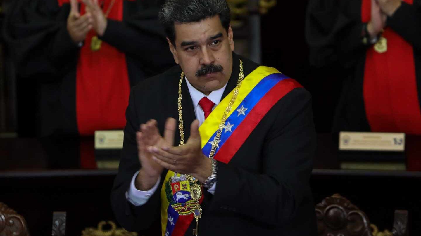 Nicolás Maduro, este jueves en su discurso ante el TSJ.