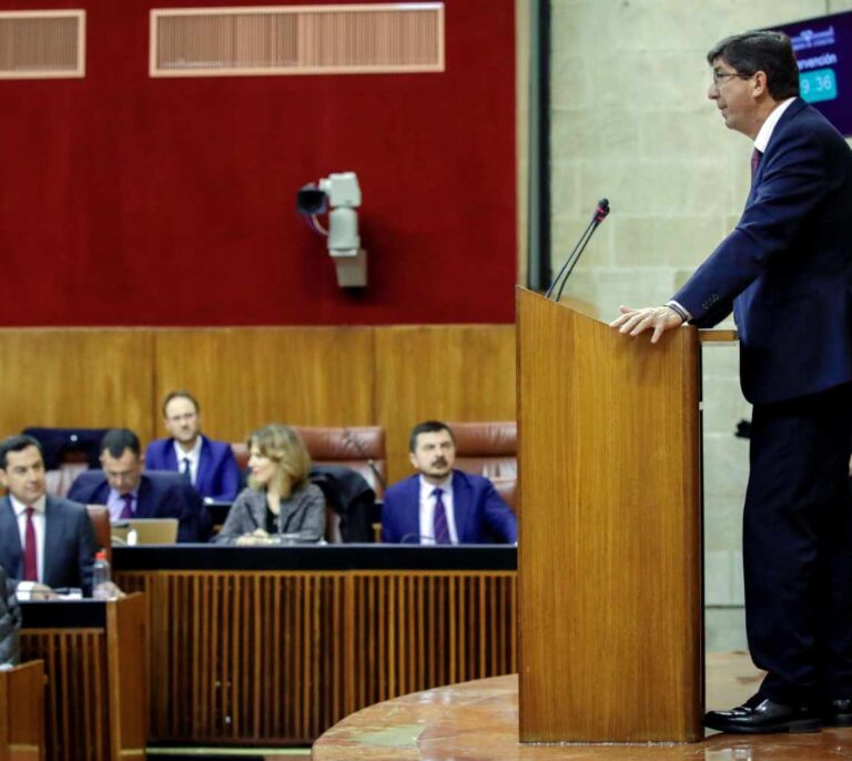 Las frases del debate de investidura de Moreno como nuevo presidente andaluz