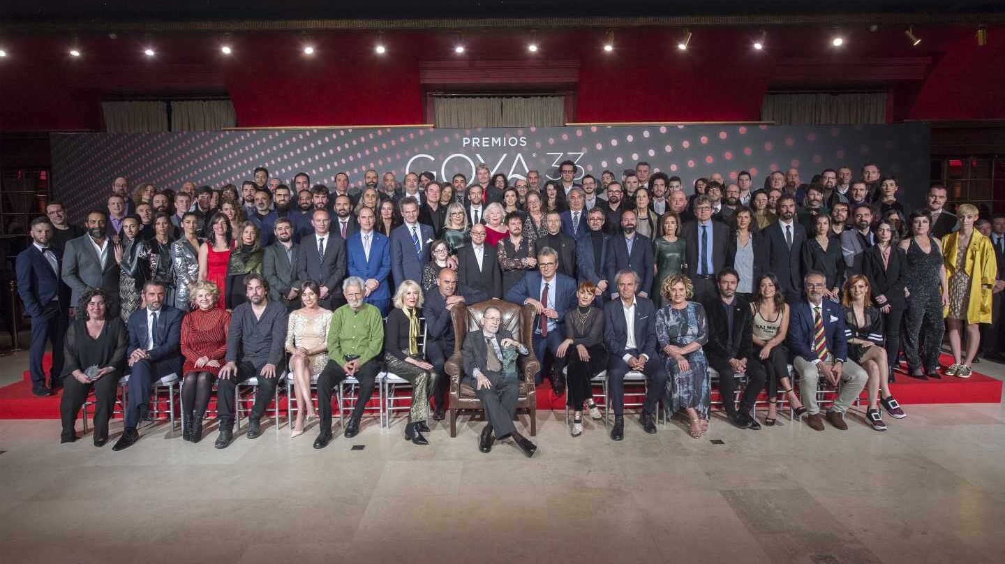 Fiesta de nominados de la 33ª edición de los Premios Goya.