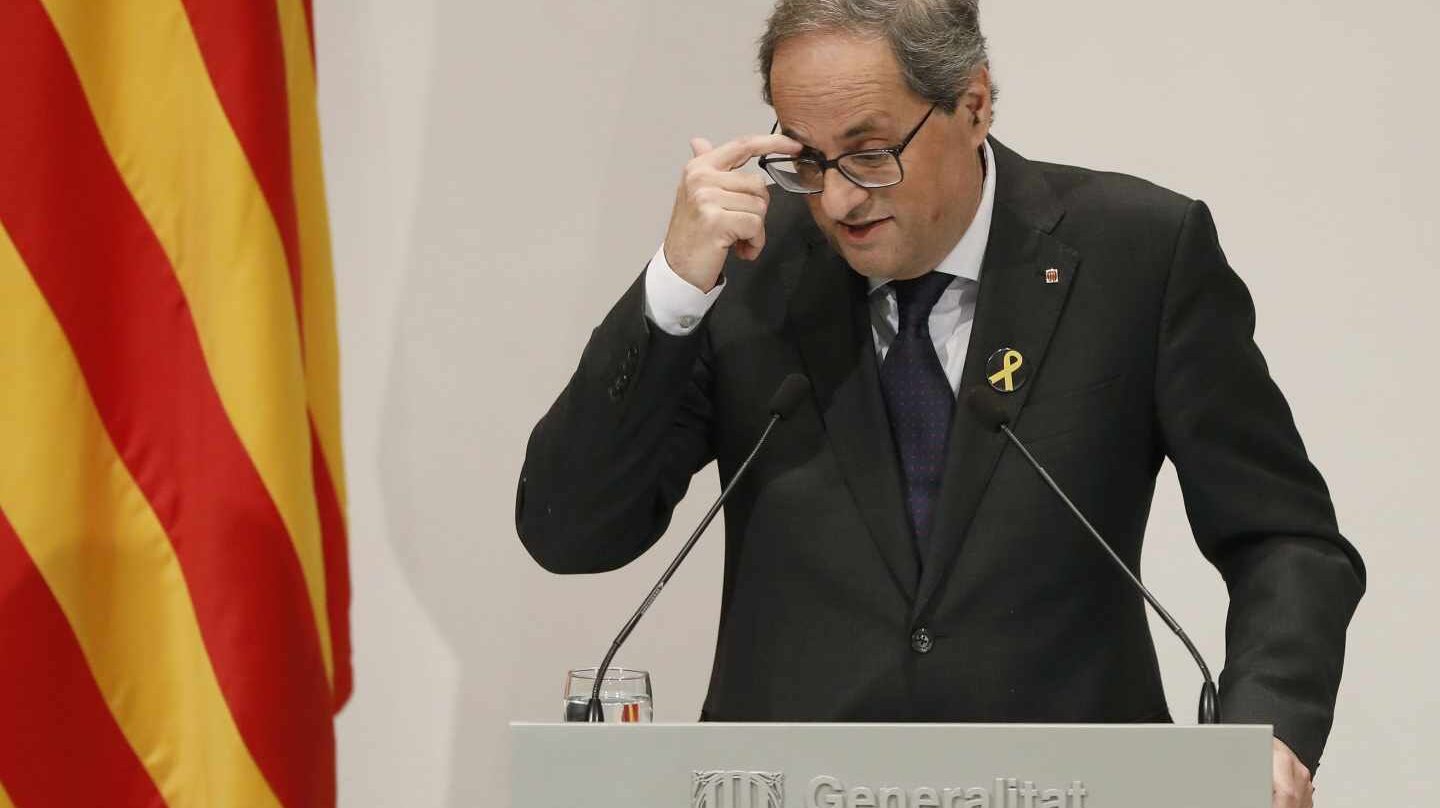 El presidente de la Generalitat, Quim Torra.
