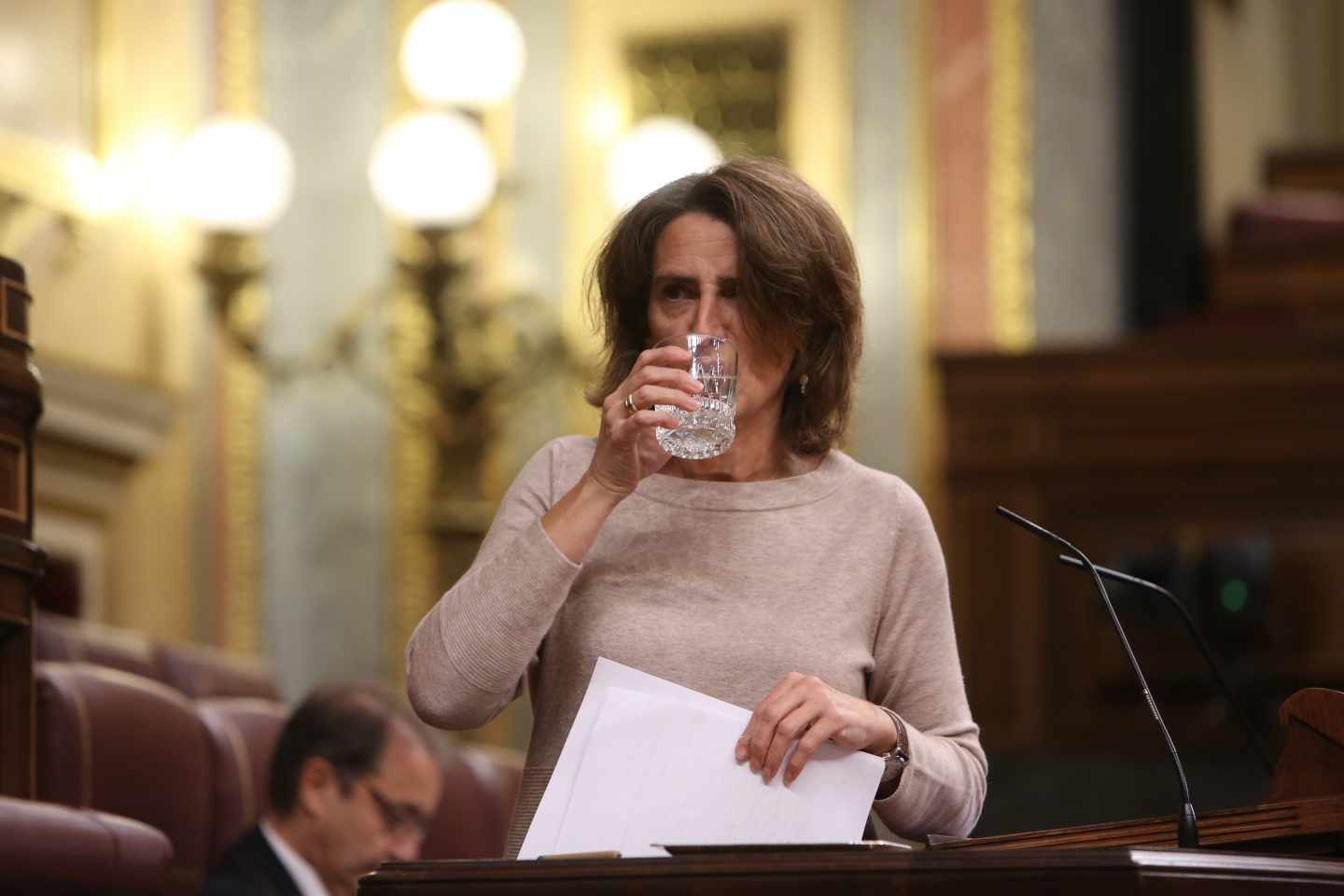 La ministra para la Transición Ecológica, Teresa Ribera.