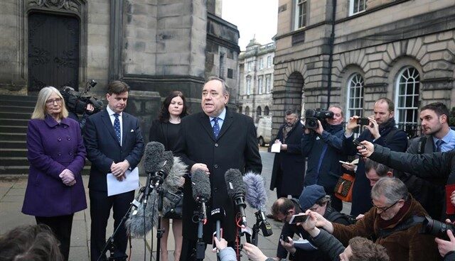 Detenido el exministro principal escocés Alex Salmond acusado de acoso sexual