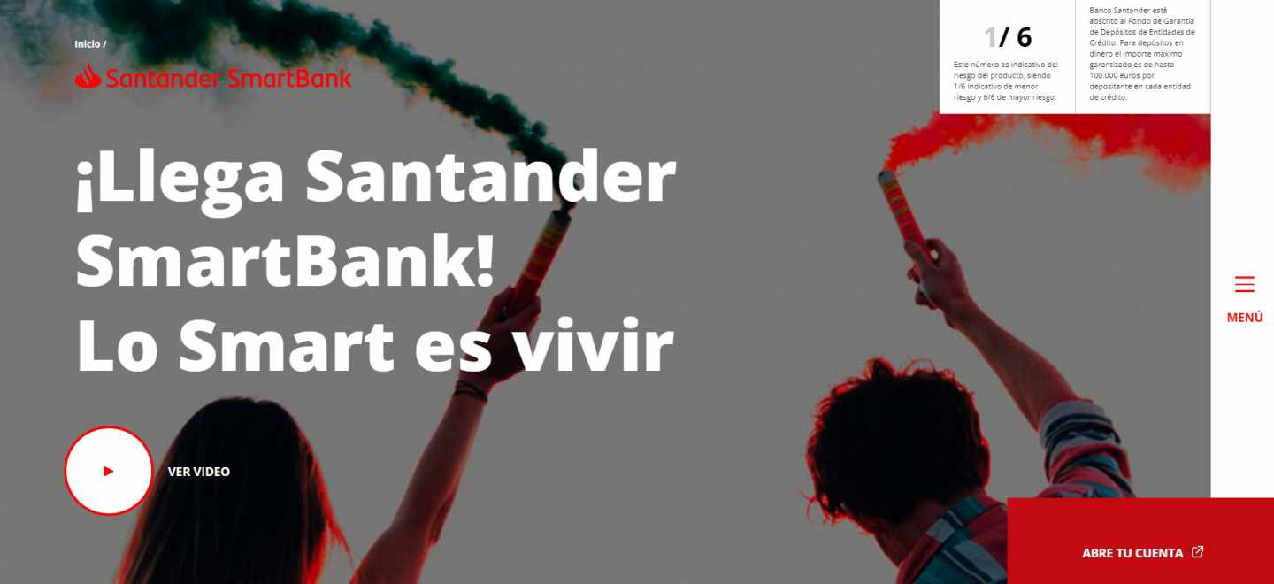 Santander Smart Bank.