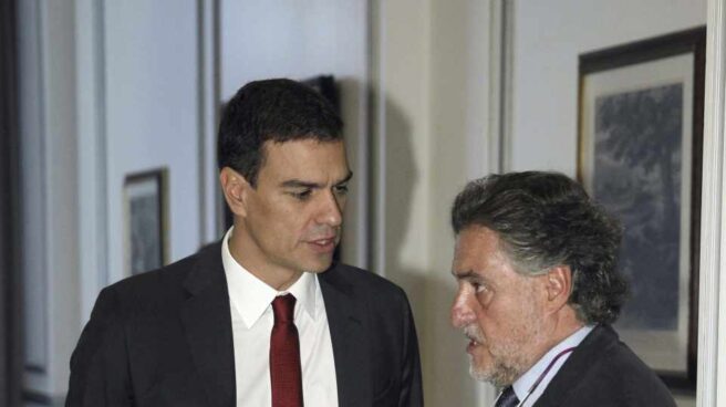 Pedro Sánchez y Pepu Hernández. Pedro Sánchez y Pepu Hernández.