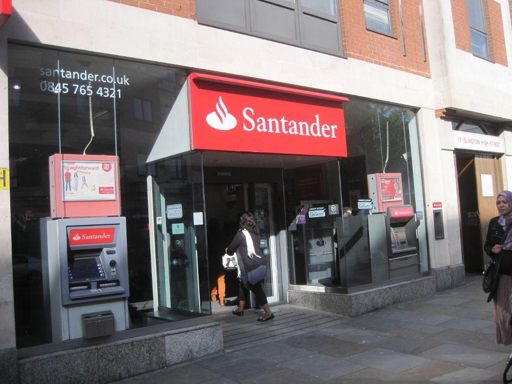 Oficina de Santander UK.