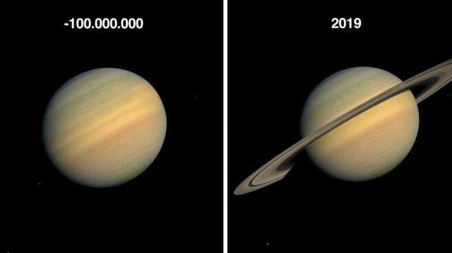 Saturno nació sin anillos y estuvo millones de años sin ellos