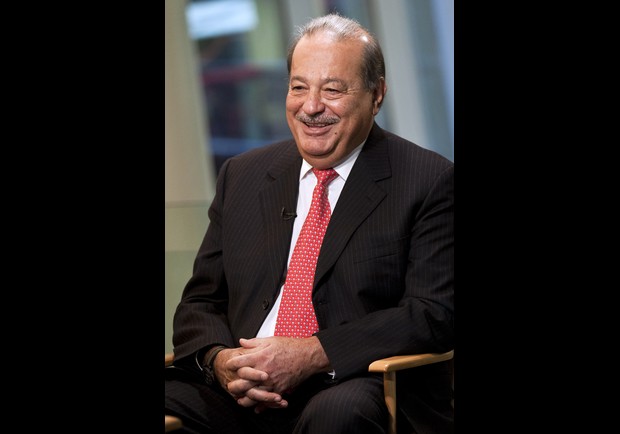 El multimillonario mexicano Carlos Slim.