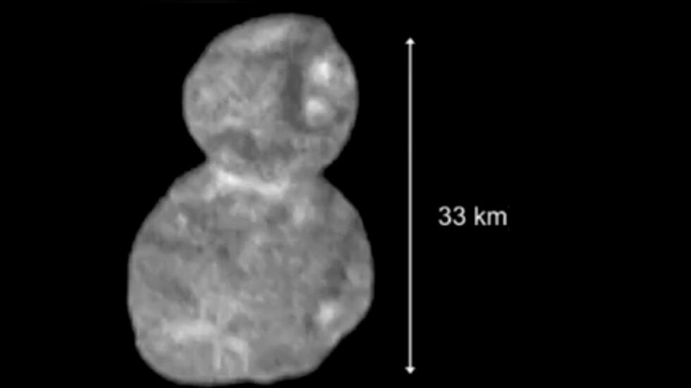 Imagen procesada del Ultima Thule