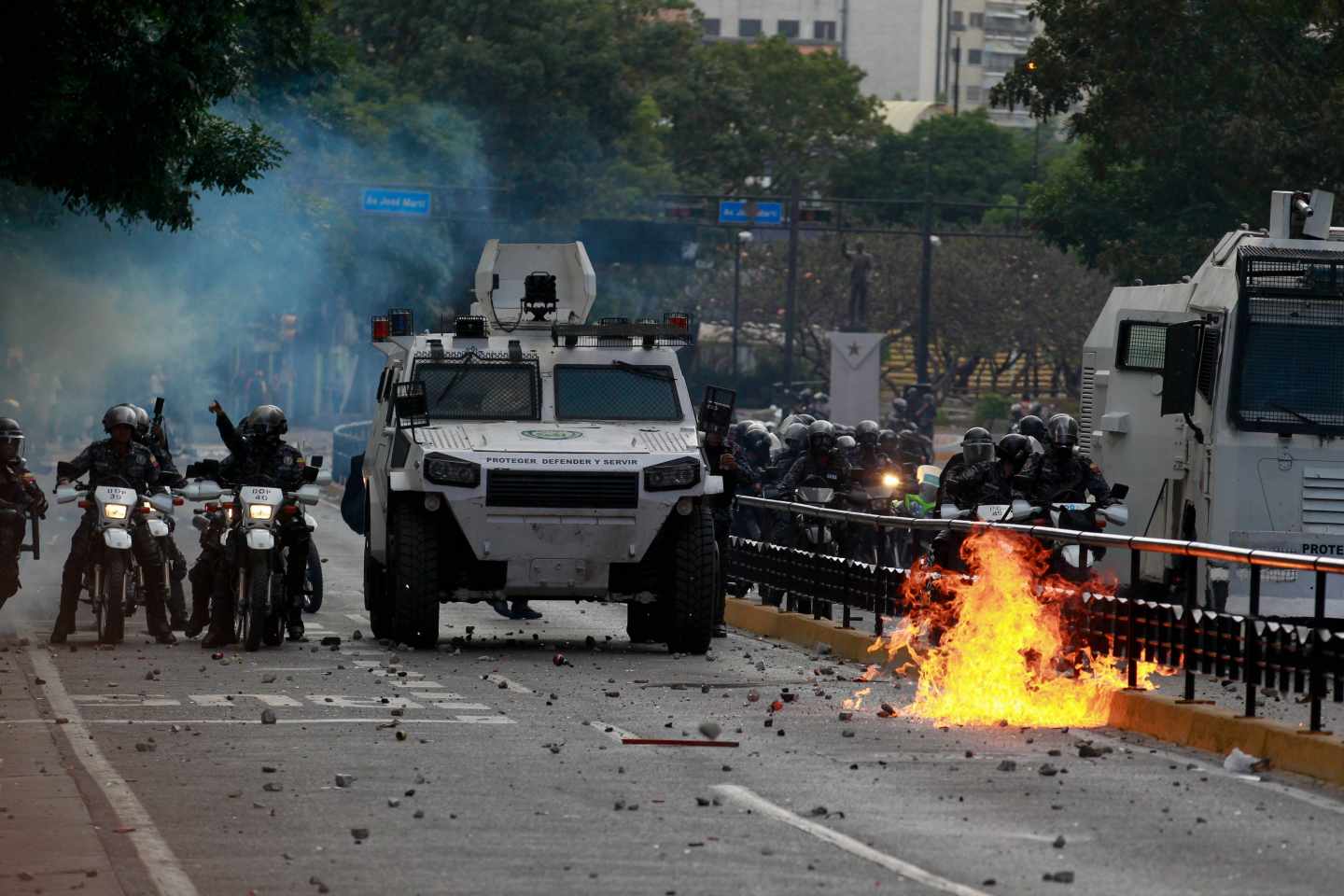 Más de 700 detenidos en las protestas en Venezuela