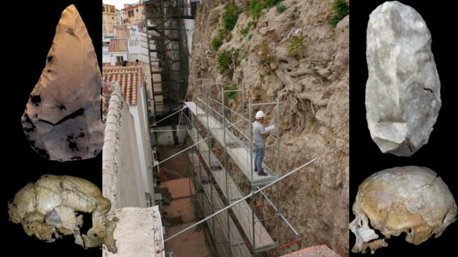 Yacimiento de El Bajondillo, en Torremolinos Yacimiento de El Bajondillo, en Torremolinos