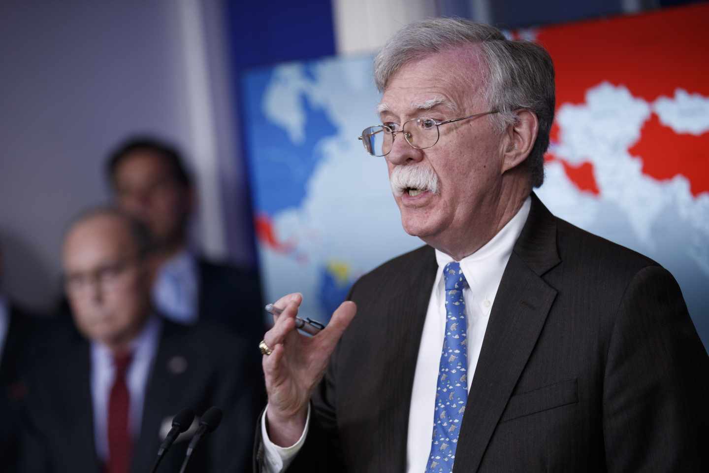 El asesor de seguridad nacional John Bolton.