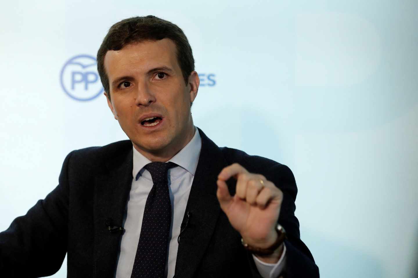 El líder del PP, Pablo Casado.