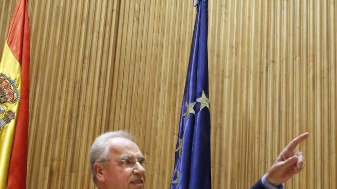 Alfonso Guerra, en la presentación de su libro.