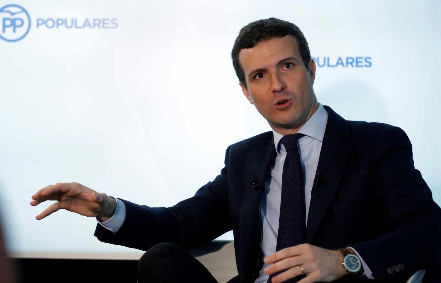 El líder del PP, Pablo Casado.