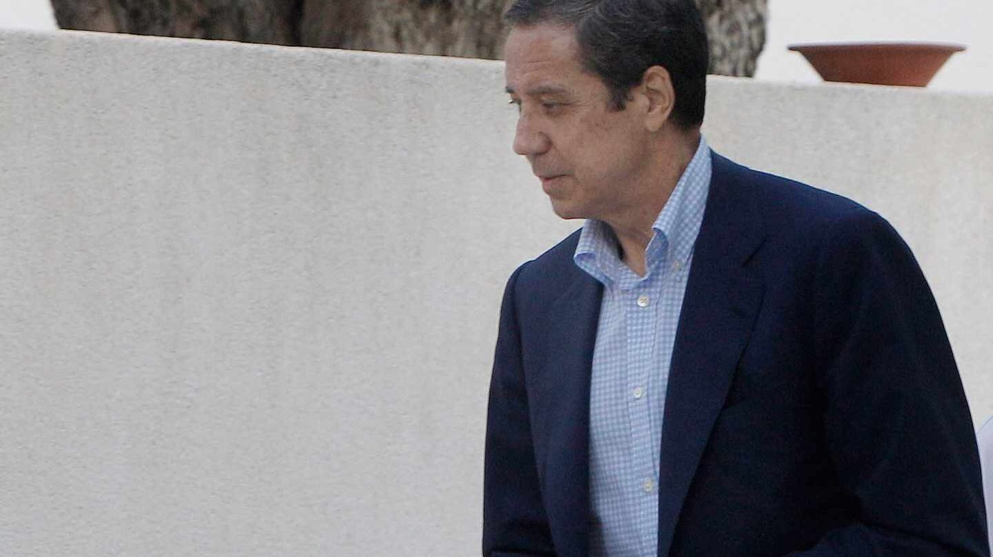 Eduardo Zaplana, en mayo de 2018.