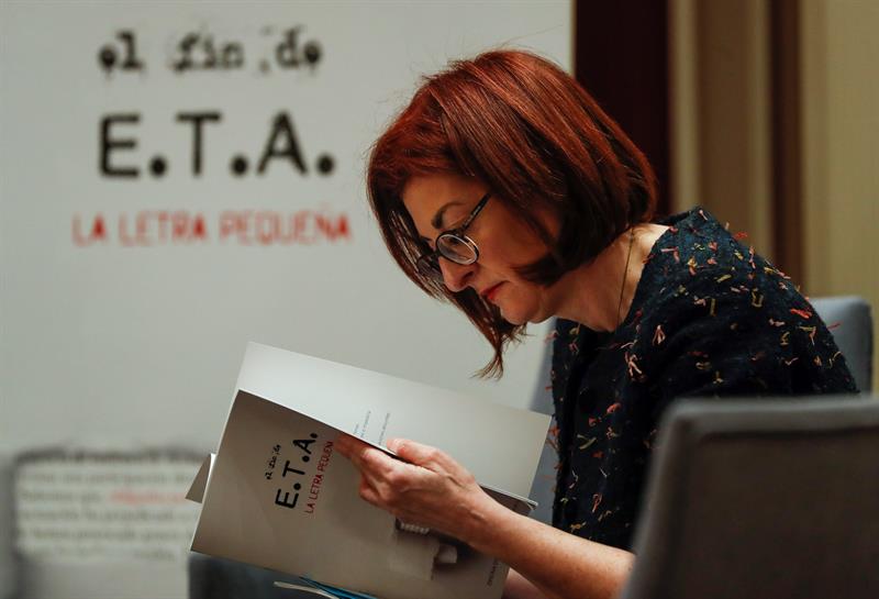 La eurodiputada y víctima de ETA. Maite Pagazaurtundua.