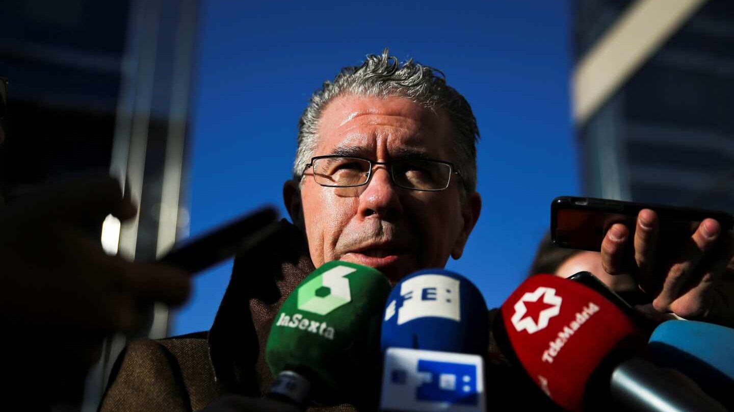 El exconsejero de la Comunidad de Madrid Francisco Granados llega a la Audiencia Provincial.