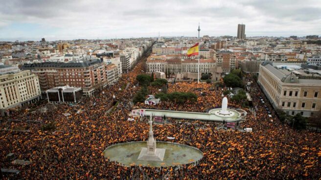 PP, Vox y Ciudadanos se suman a la manifestación contra los indultos el 13 de junio en la plaza de Colón