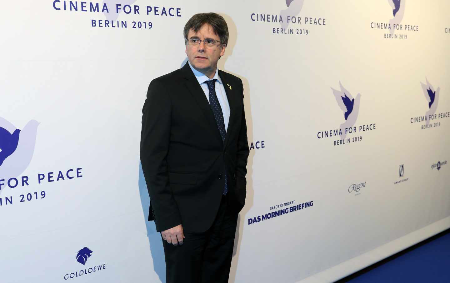 Carles Puigdemont, en el festival de cine de Berlín.