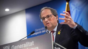 El Gobierno niega el permiso a los escoltas de Quim Torra para acompañarle a Bruselas