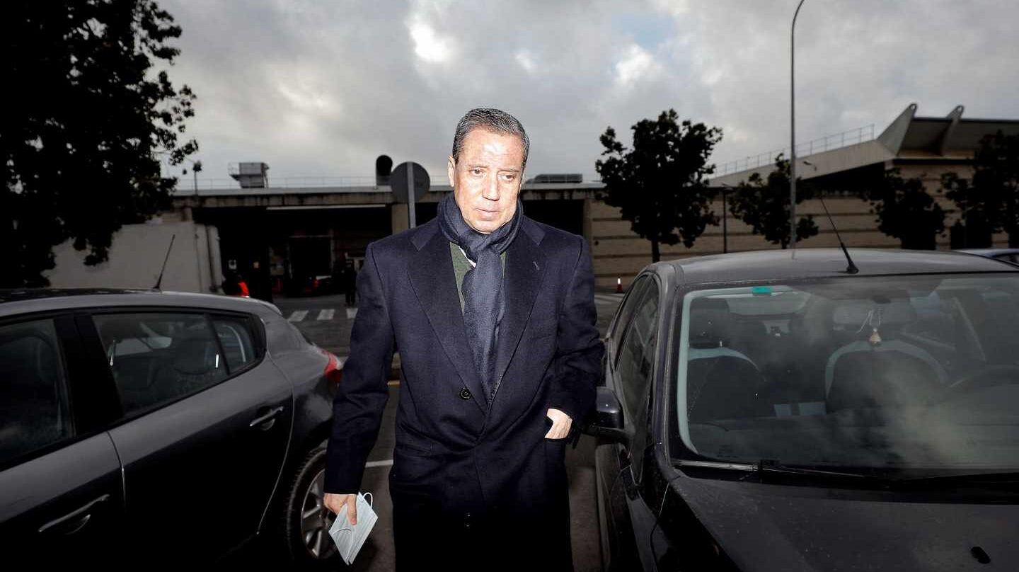 Eduardo Zaplana, en los juzgados.
