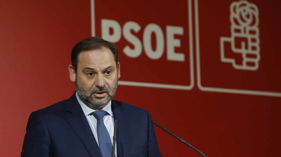 El secretario de Área del PSOE y ministro de Fomento, José Luis Ábalos.