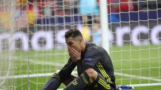 cristiano_juventus El tropiezo contra el Atlético de Madrid hunde las acciones de la Juventus.