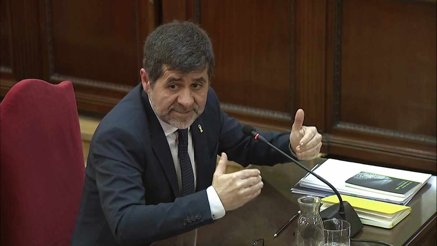 Jordi Sánchez, en el Supremo.