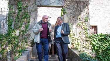 Ibarretxe y Torra emulan a Companys y Agirre y comparan el juicio al 'procés' con su exilio