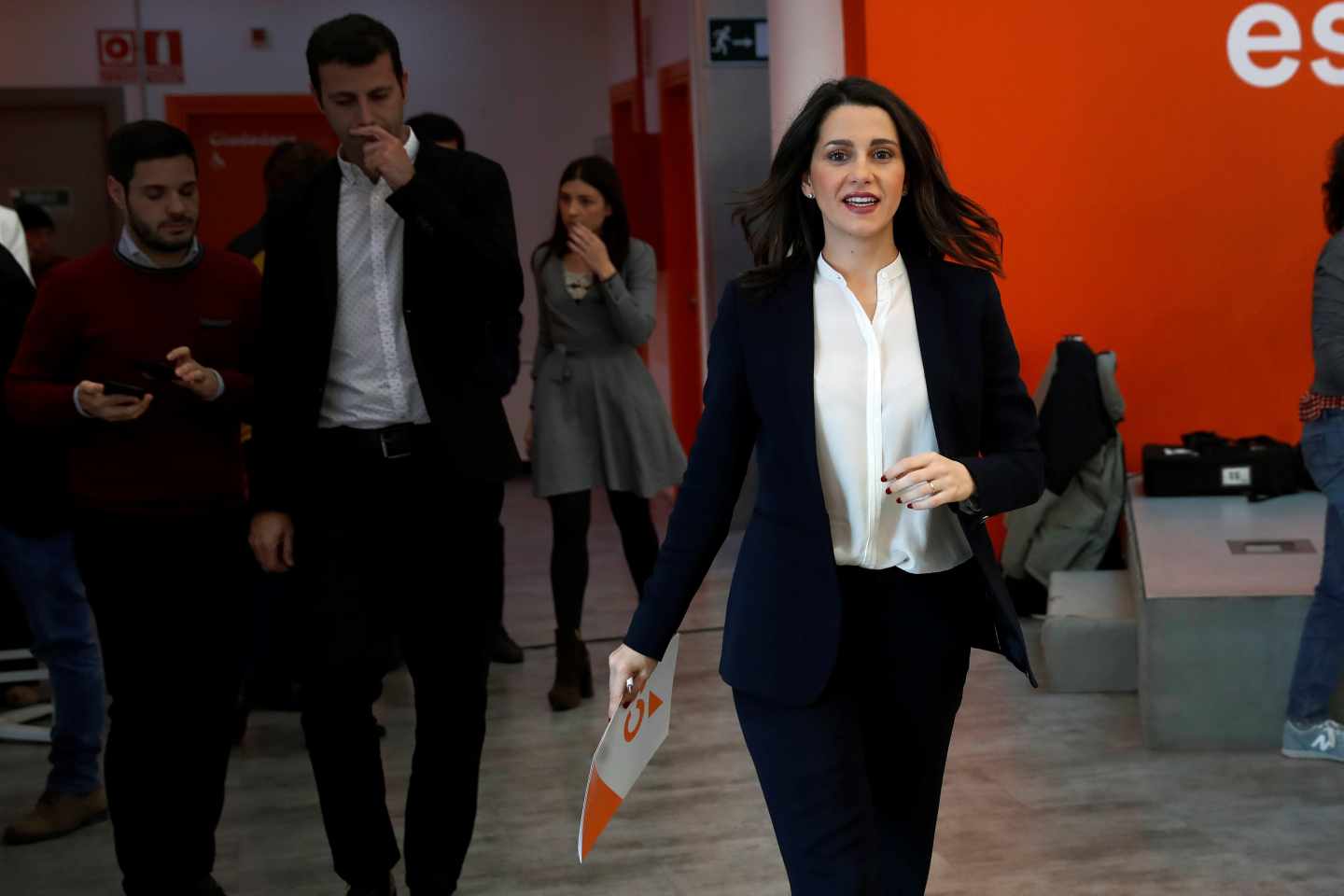 La portavoz de la Ejecutiva y secretaria de Formación de Ciudadanos, Inés Arrimadas.