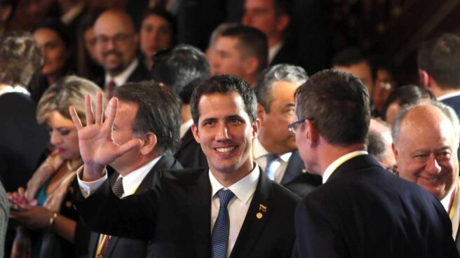 El mandatario interino de Venezuela, Juan Guaidó