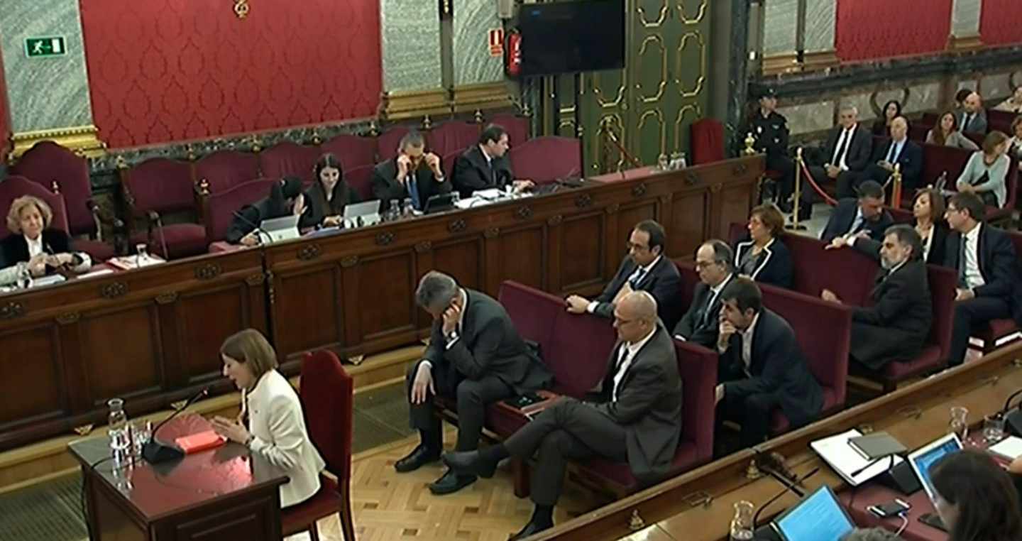 Juicio del procés: Carme Forcadell declara en el Supremo.