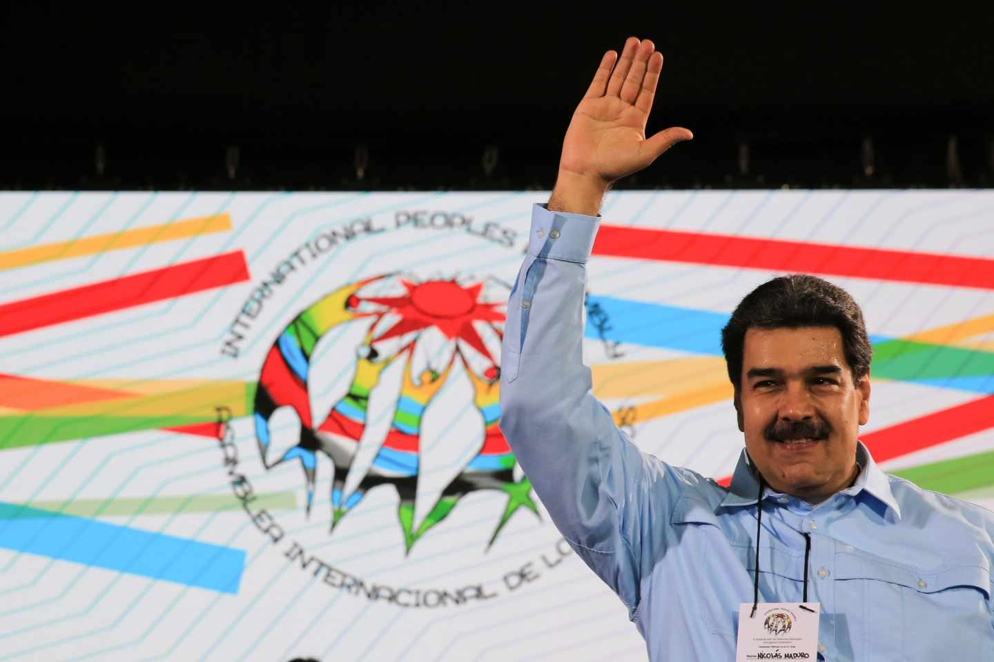 Nicolás Maduro, en la Asamblea de los Pueblos.