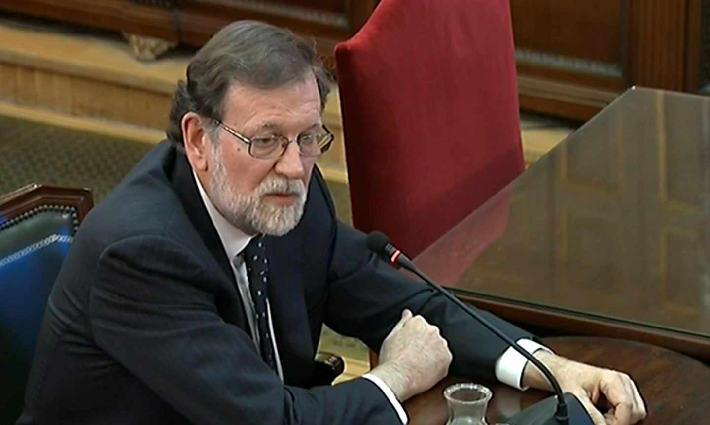 Juicio al procés: Mariano Rajoy, ante el Supremo.