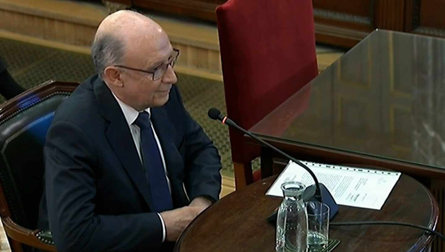 Cristóbal Montoro, en el Tribunal Supremo.