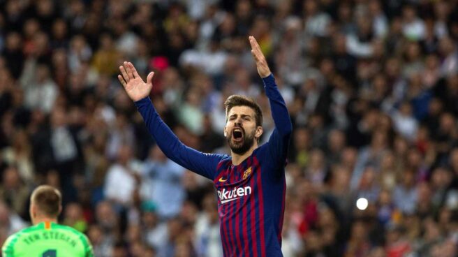 Piqué hace propaganda tras ganar al Madrid y habla del "juicio injusto a los presos políticos"