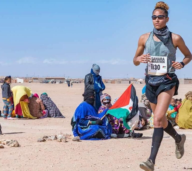 Inma Zanoguera, del podio a defender el Sahara en la ONU