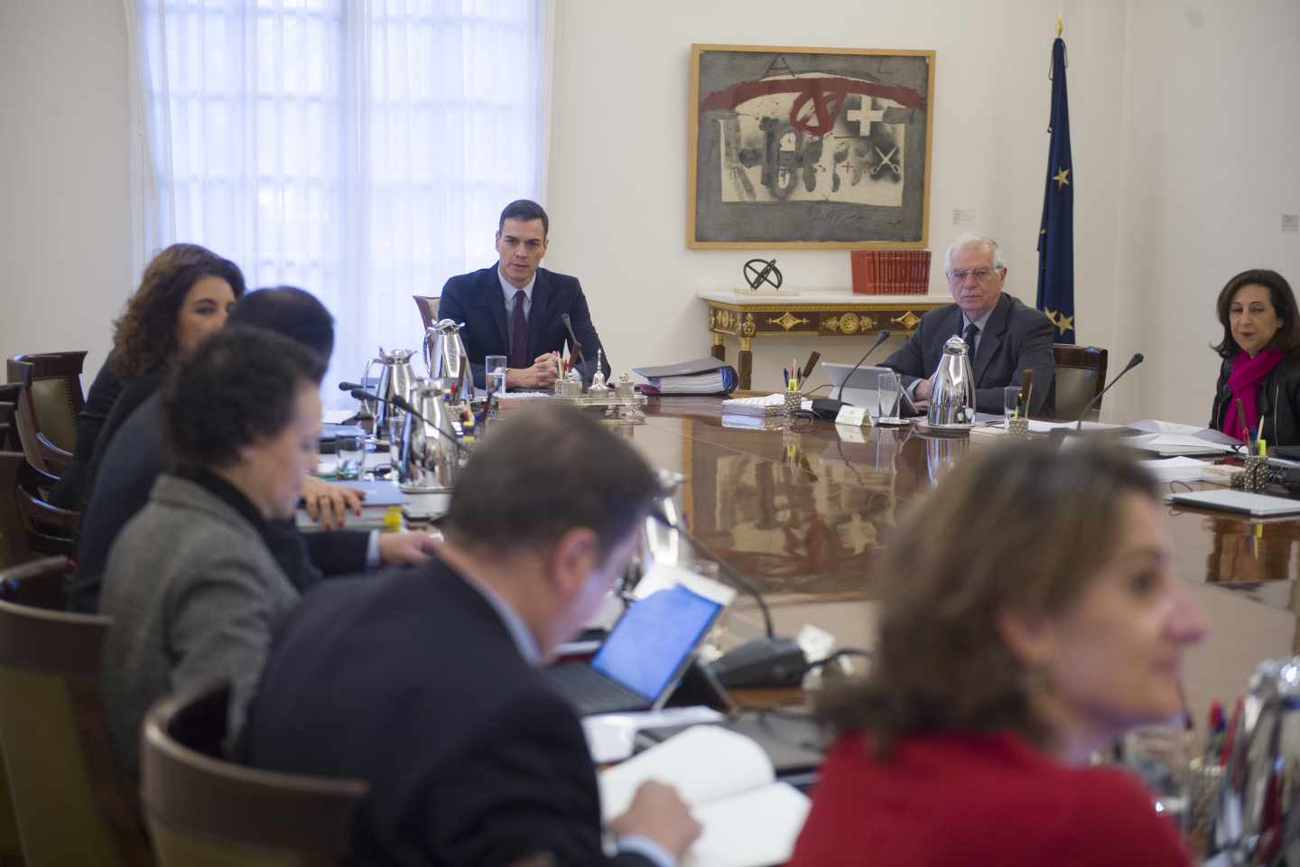 El Consejo de Ministros, en una de las reuniones de la pasada legislatura.