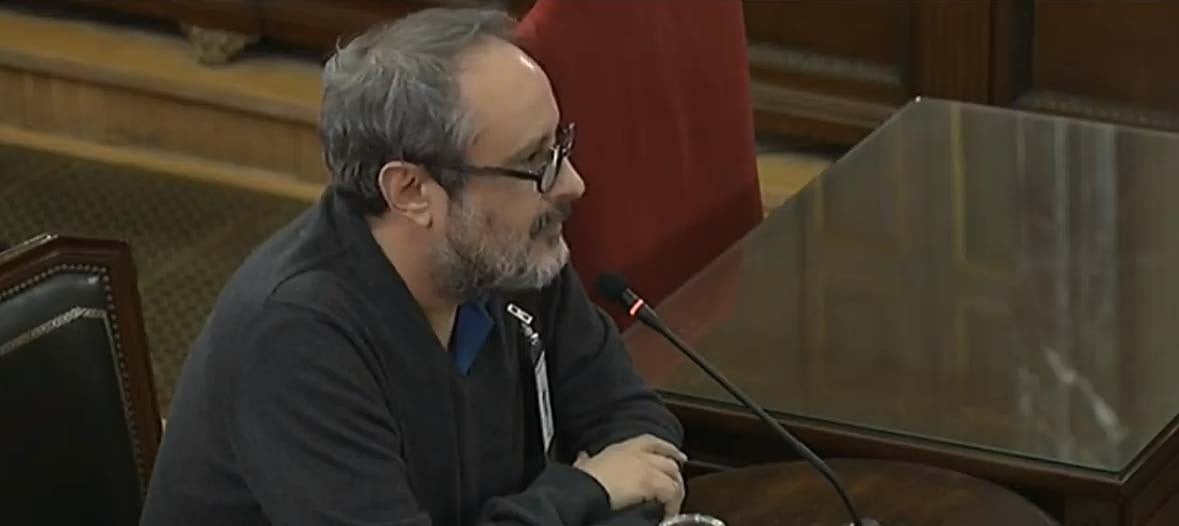 Antonio Baños, en el Supremo.