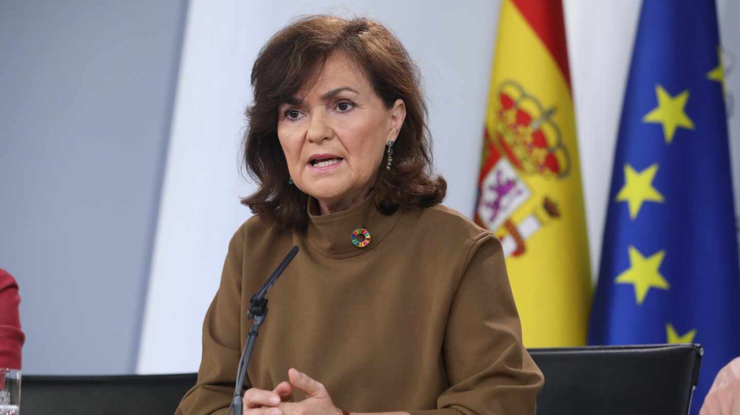 Carmen Calvo.