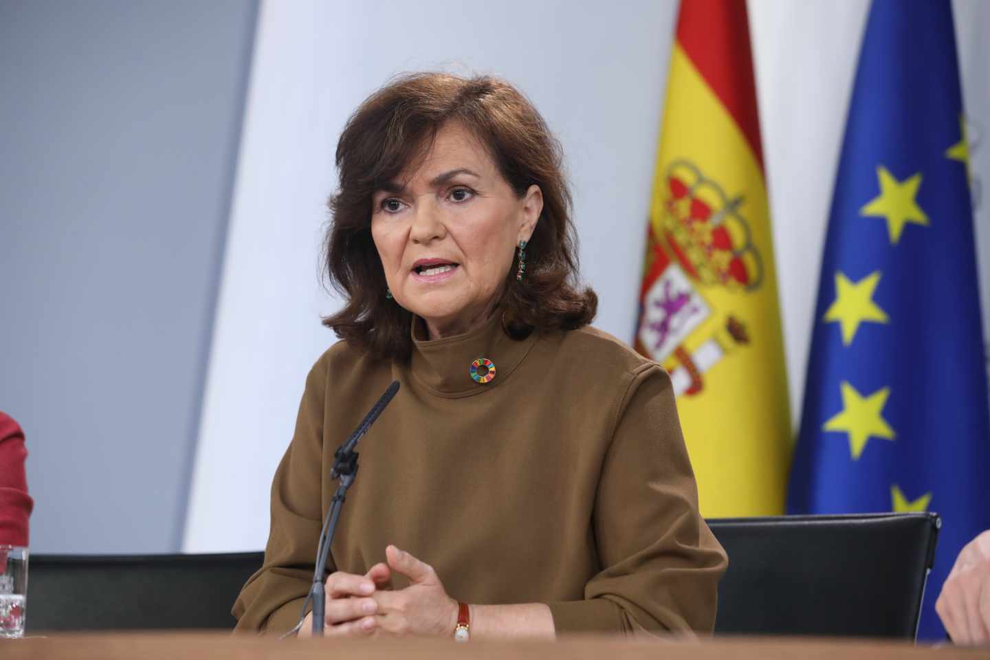 Carmen Calvo.