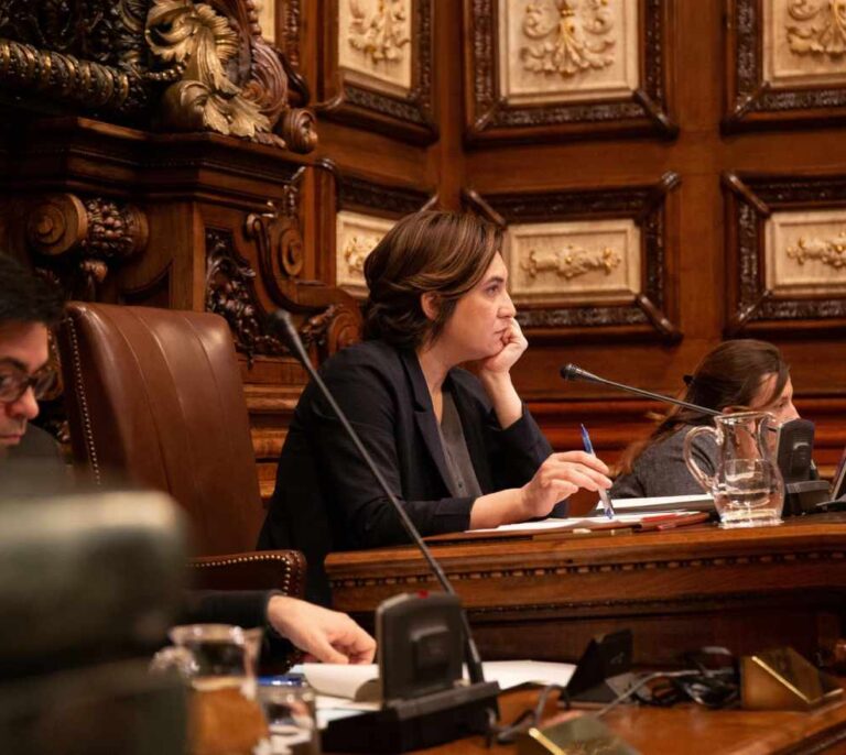 Colau manifiesta a los líderes europeos su preocupación por el juicio del procés