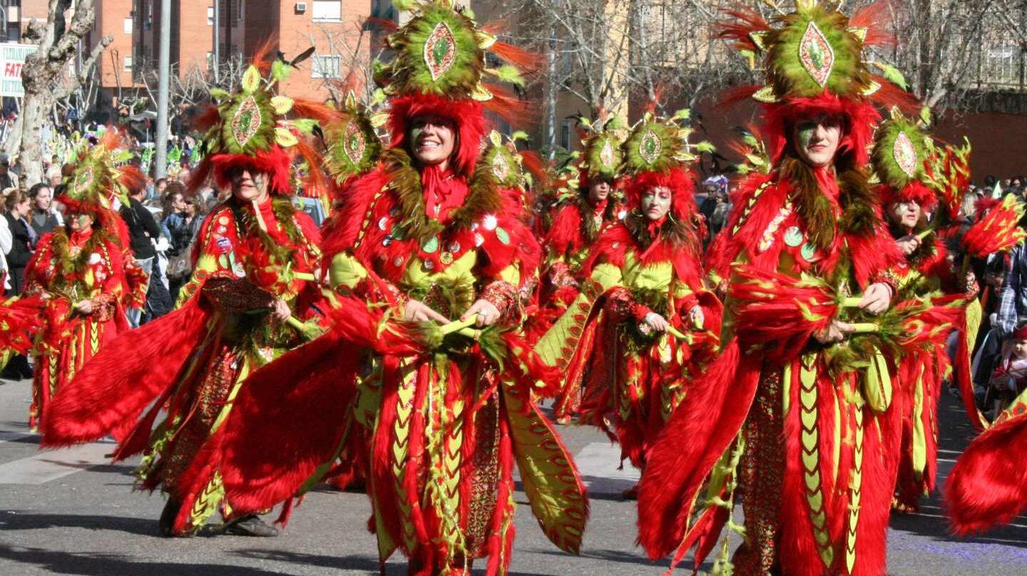 Desfile de comparsas de Badajoz