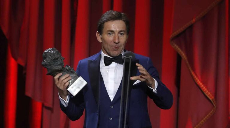 El actor Antonio de la Torre recibe el Goya al Mejor Actor Protagonista, por su trabajo en El Reino