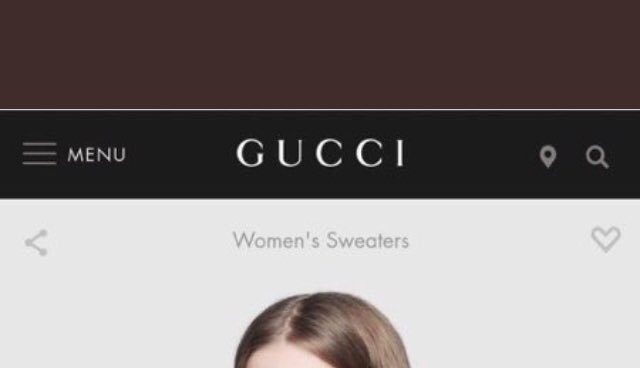 Jersey de Gucci retirado del mercado