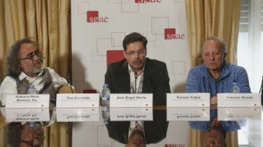 El presidente de la SGAE estalla entre gritos contra su directiva: "¡Que os follen!"