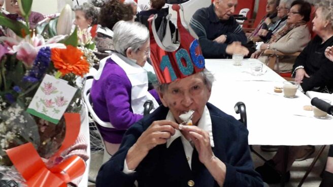 María Luisa, bilbaína de 106 años: "Mi secreto es no haberme casado nunca"
